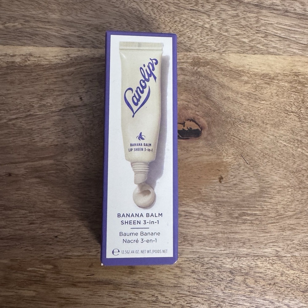 LANOLIPS Banana Balm Sheen 3 in 1 Lip Balm 12.5 g/44 oz
